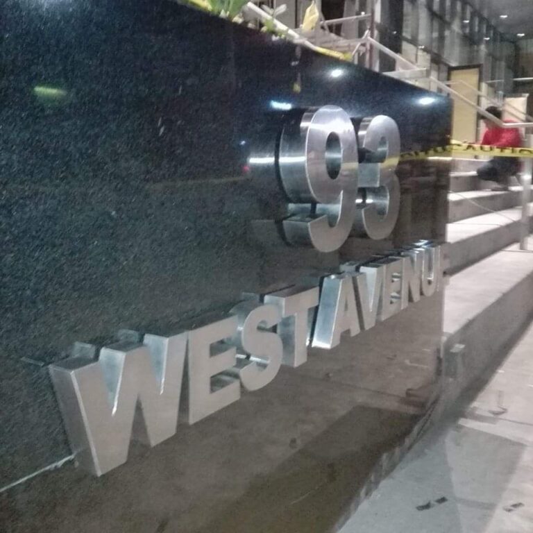 Metal Signage Makers – Tagum City