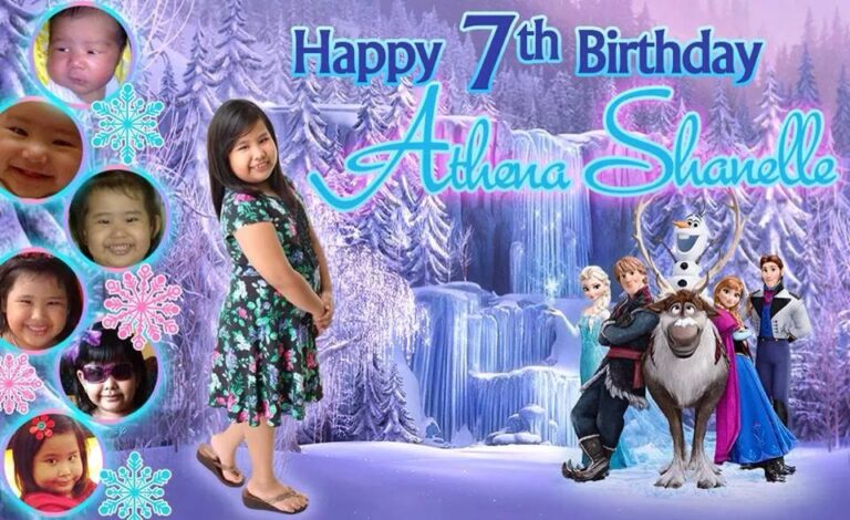 7th Birthday Tarpaulin – Tagum City