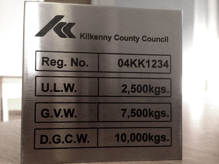 Stainless Marking Sign – Tagum City