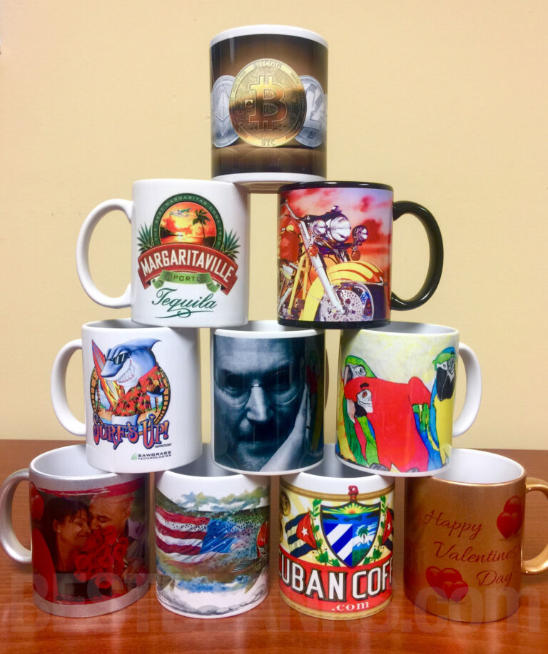 Customizable White or Magic Sublimated Mug