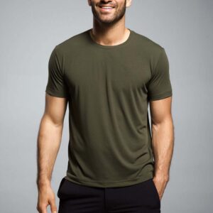 Read more about the article Army Green Plain T-Shirt – Tagum City