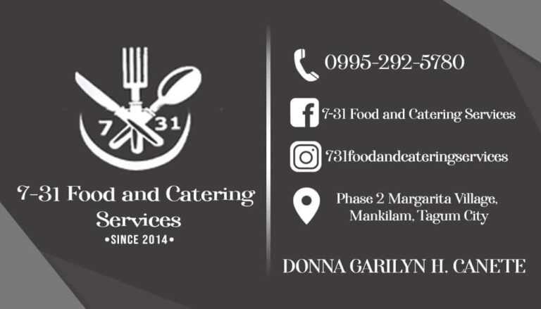 Business Cards Design, Print and Cut – Tagum City