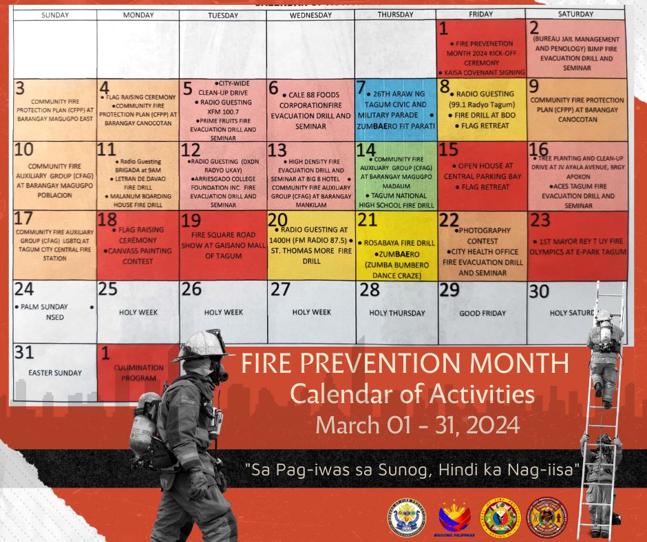 Read more about the article Fire Prevention Month – Tagum City