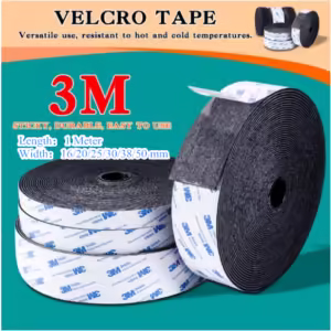 3M Heavy Duty Self-Adhesive Velcro Hook and Loop Tape