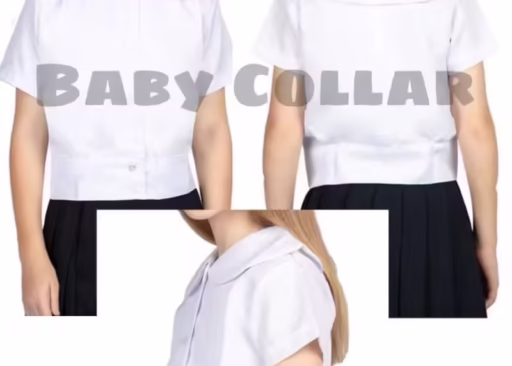 Baby Collar School Uniform Blouse for Kids & Adults