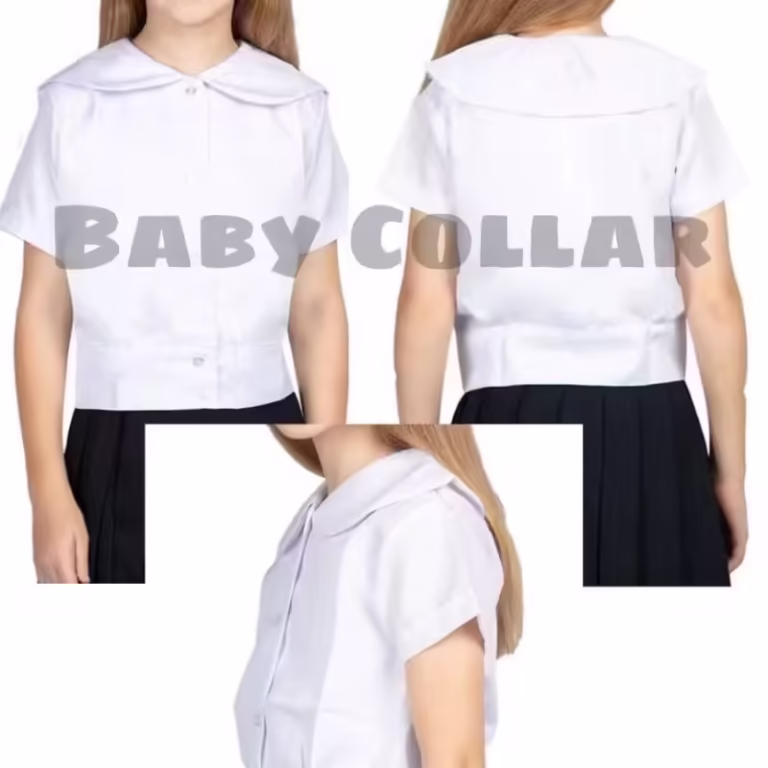 Baby Collar School Uniform Blouse for Kids & Adults
