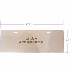 Laser-Engraved Acrylic Award Plaque & Trophy