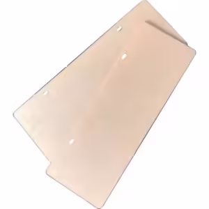 Clear Acrylic Plate Number