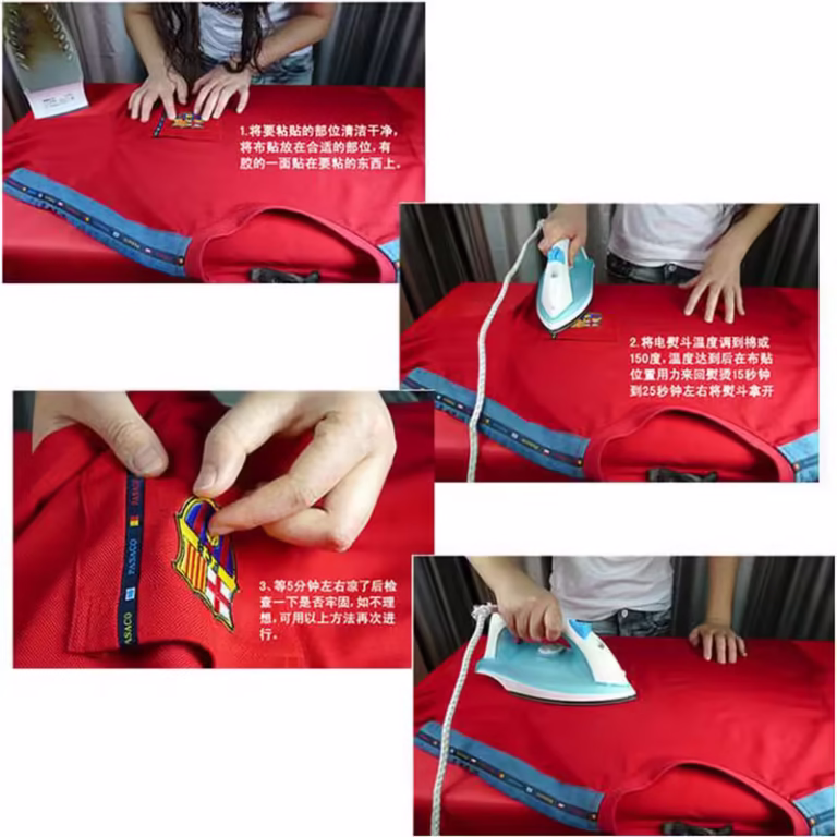 Pure White English Alphabet Embroidery Patches