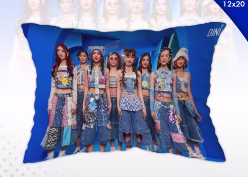 BINI Collection Pillows – Aiah, Colet, Maloi, Gwen, Sheena, Jhoana, Mikha, Stacey