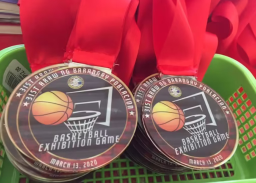 Basketball Sports Medal