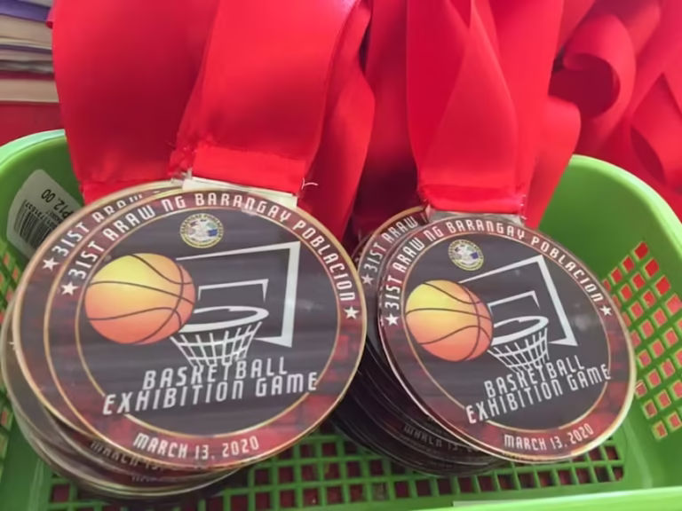 Basketball Sports Medal