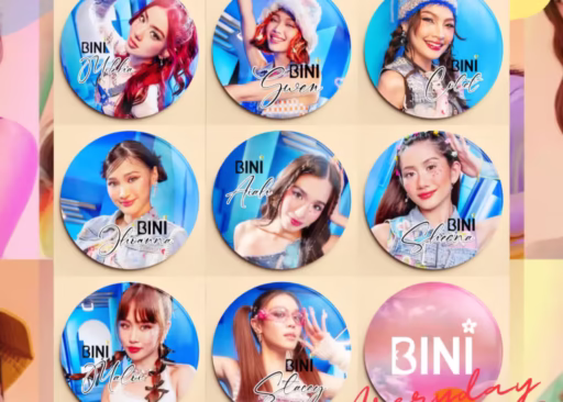 Bini 2.25 Inch Button Pins