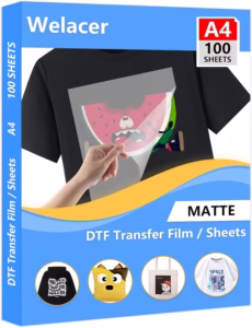 100 Sheets DTF Transfer Film Paper A4