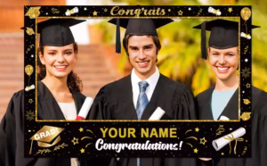 Graduation Photo Frame Party Supplies