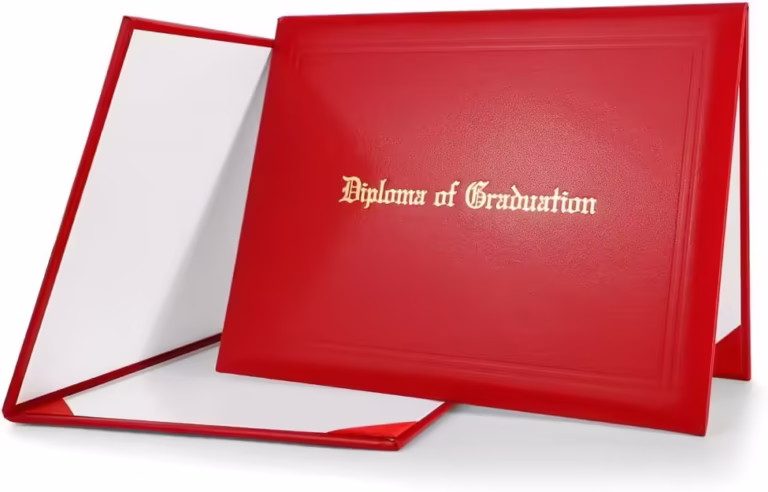 Maroon Diploma Cover for Certificates