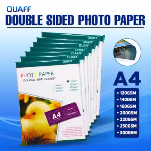 QUAFF Double-Sided Glossy Photo Paper