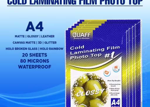 QUAFF Premium Photo-Top Cold Laminating Film