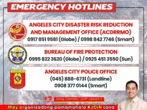 Emergency Hotlines for Angeles City