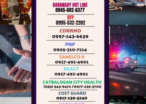 Catbalogan City Emergency Hotlines