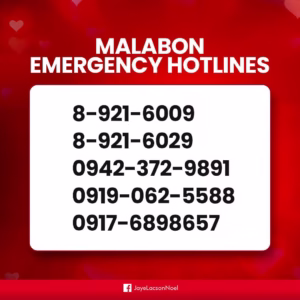 Malabon City Emergency Hotlines: Stay Prepared, Stay Safe
