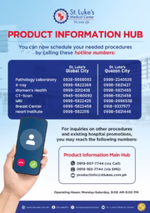 St. Luke’s Medical Center: Key Contact Numbers for Scheduling Medical Procedures