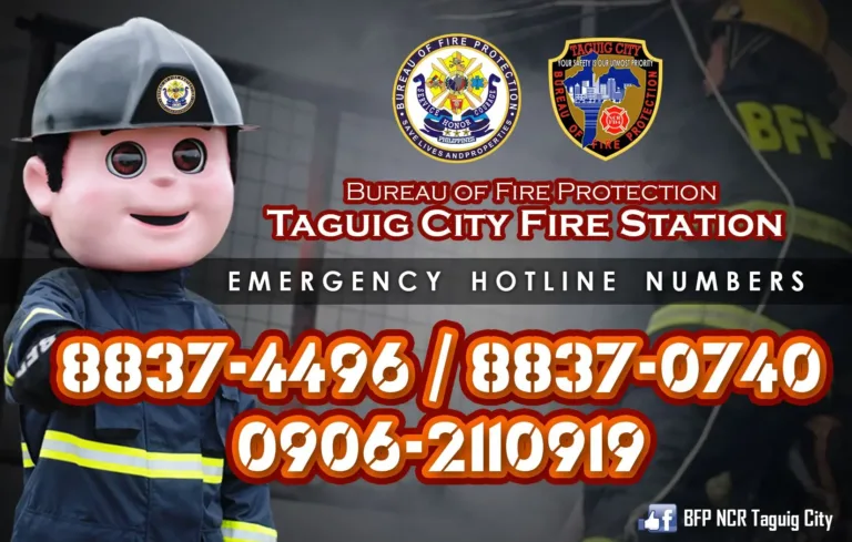 BFP NCR Taguig City Central Fire Station