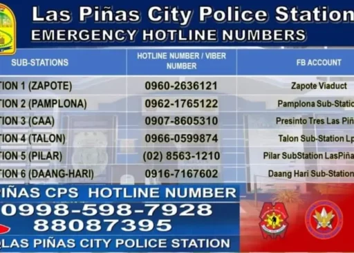 Emergency Hotlines for Las Piñas City