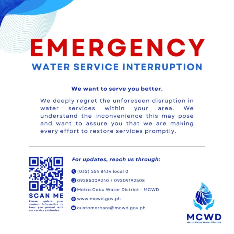 Contact Information for Mandaue City Water District