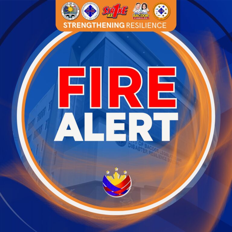 Contact Information for Fire Incidents in Bacoor City