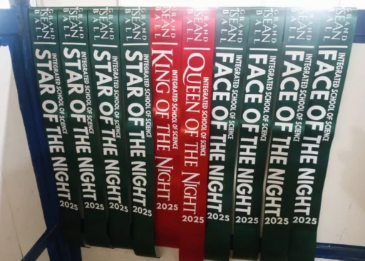 Customized Ribbon Sash for Pageant