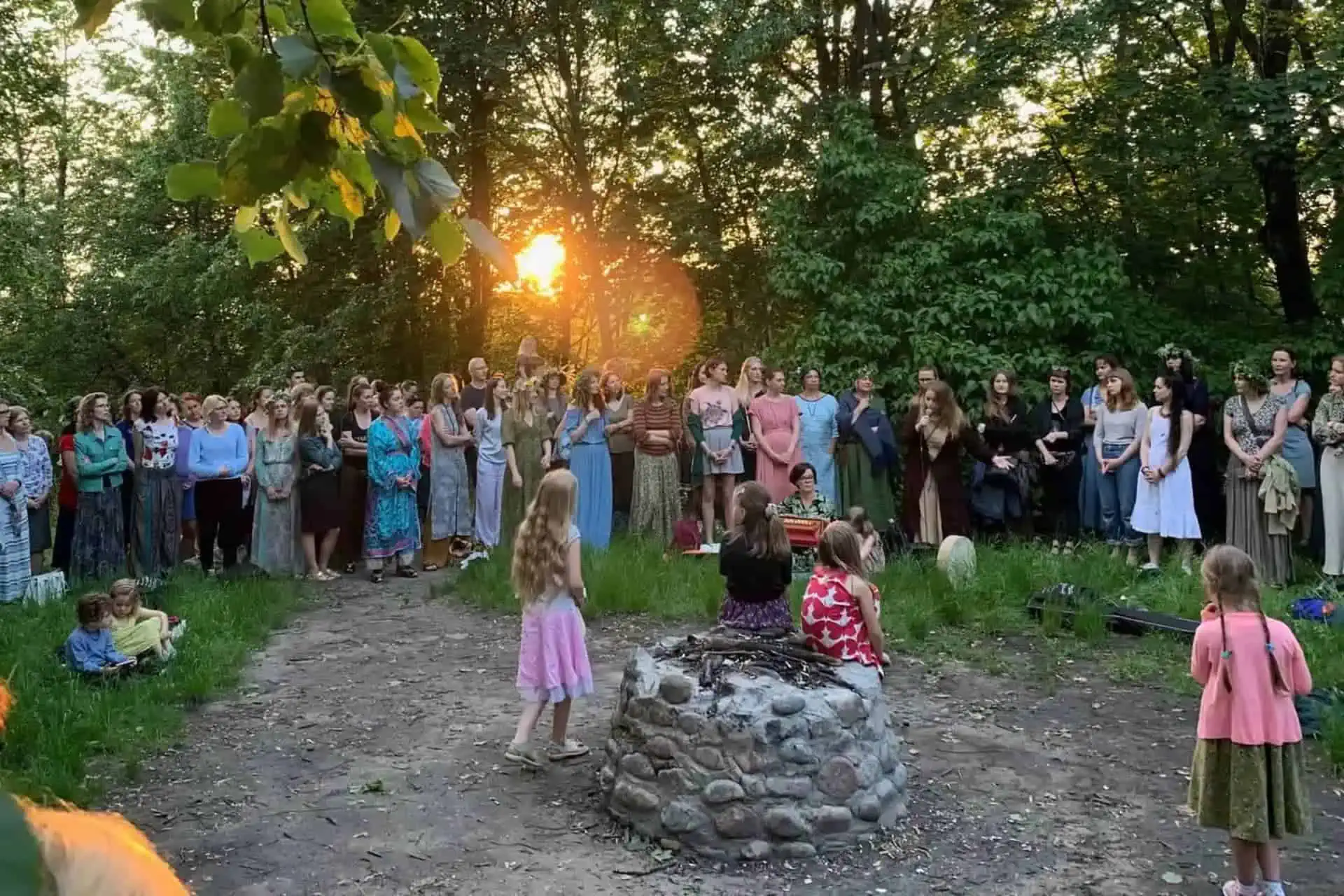 Lithuania Midsummer Joninės Festival: Flower Crowns, Bonfires & Ancient Traditions
