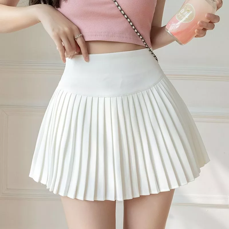 Custom pleated tournament tennis skirt