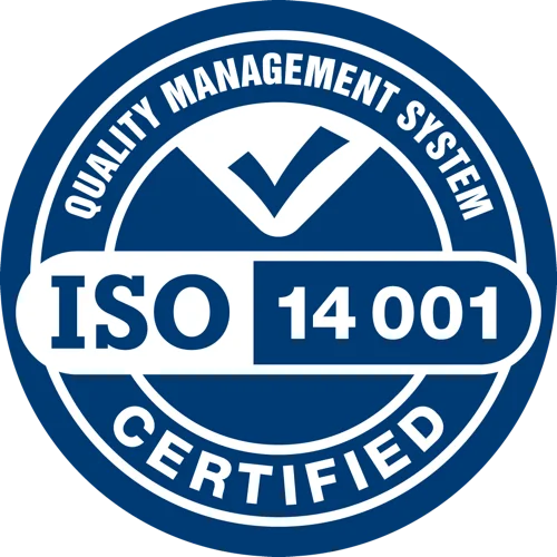 ISO 14001:2015 Environmental Management Certification logo