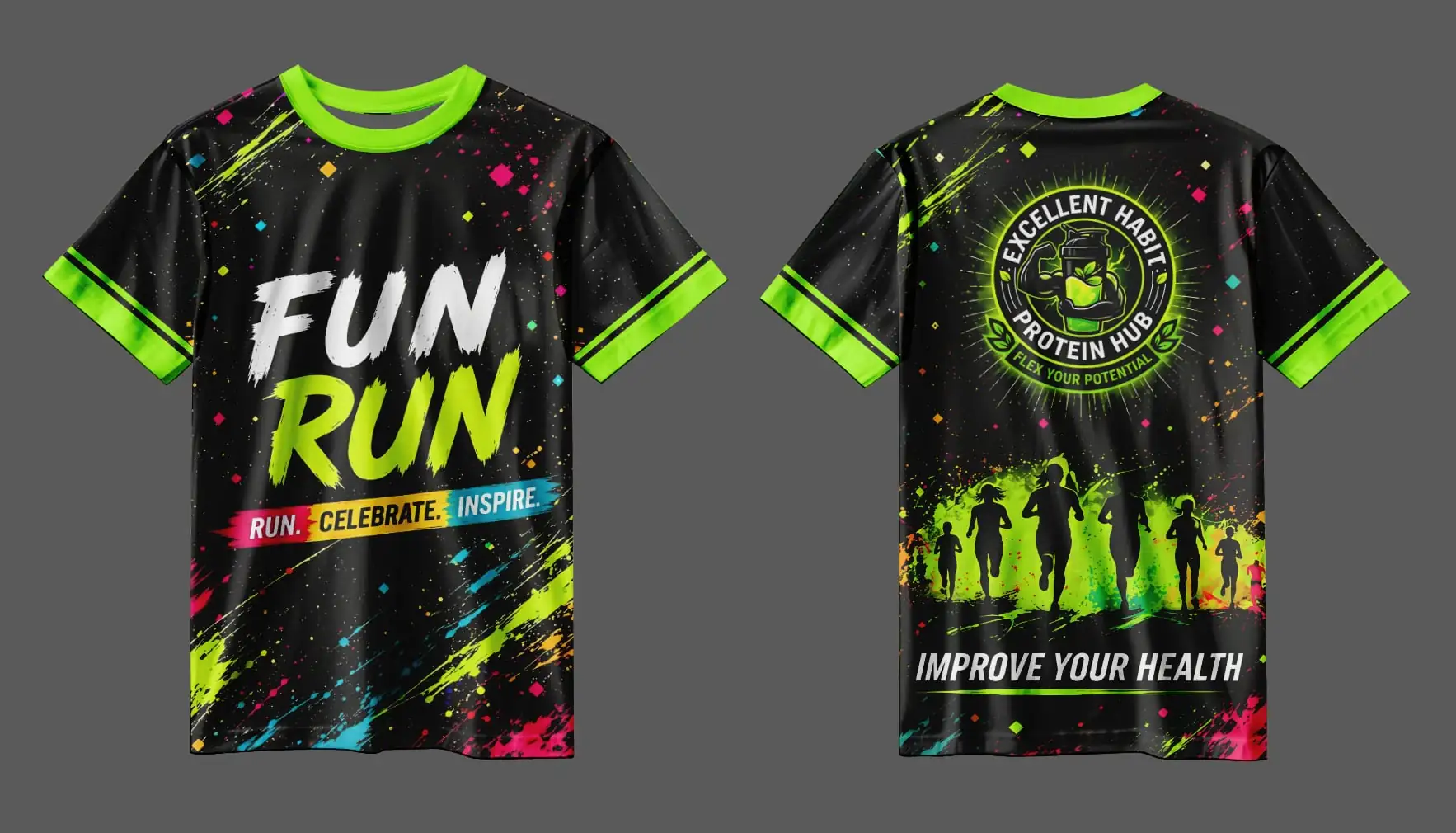 Custom men's sport t-shirts athletic activewear Philippines