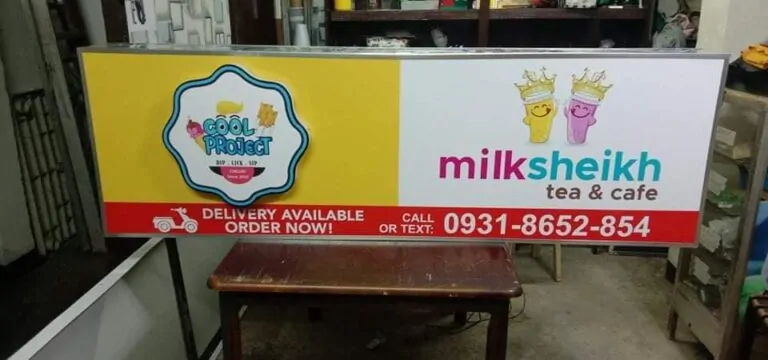 Panaflex Signage with Photographic Sticker and 3D Build Up – Tagum City