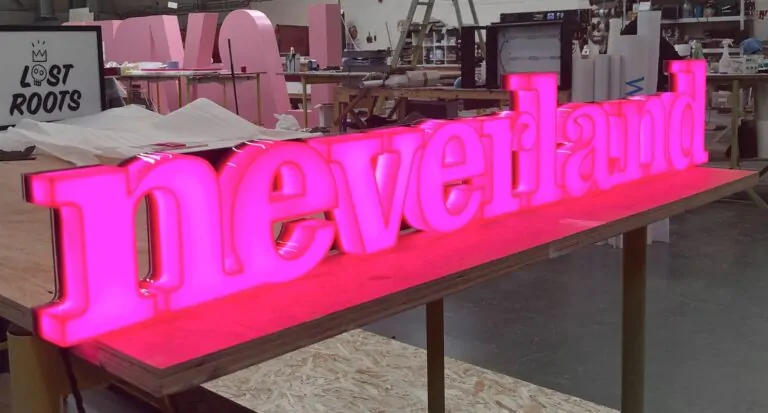 Acrylic Build Up Letters – Tagum City