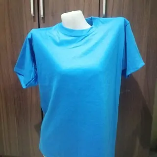Aqua Blue Plain Tshirt