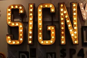 Bulb Signage – Tagum City