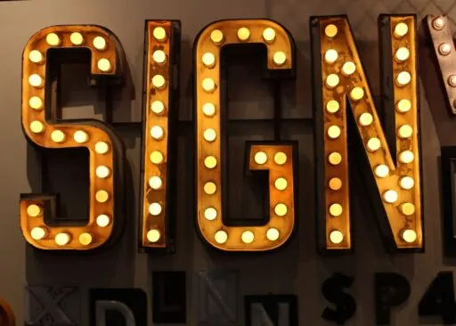 Bulb Signage – Tagum City