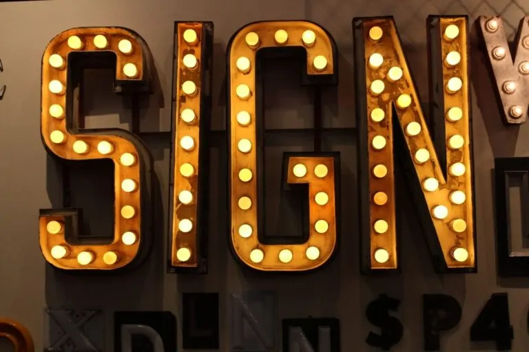 Bulb Signage – Tagum City