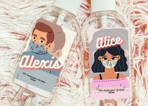 Customized Spray Bottles with Stickers – Tagum City