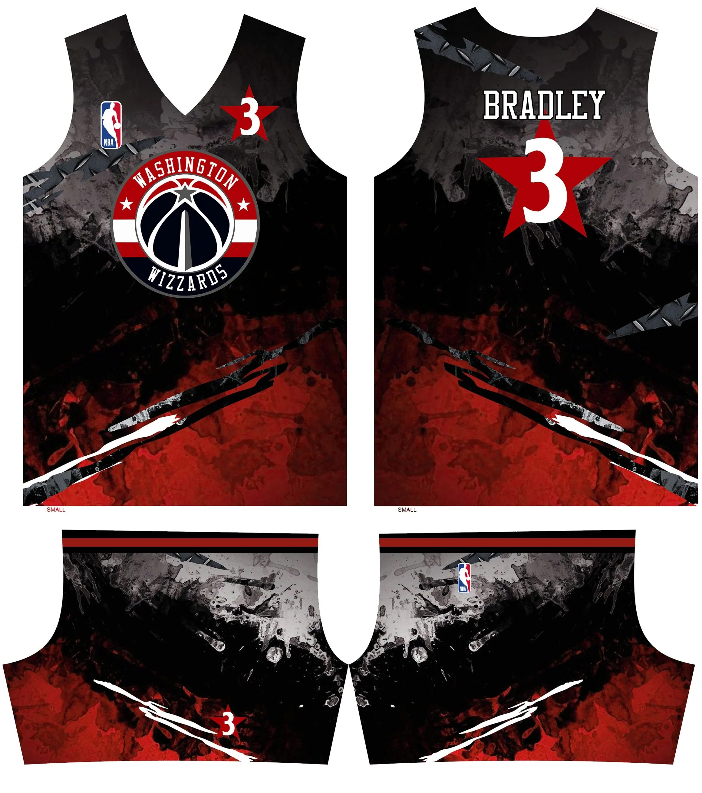 Reversible Basketball Jersey & Shorts Uniform - Image 2