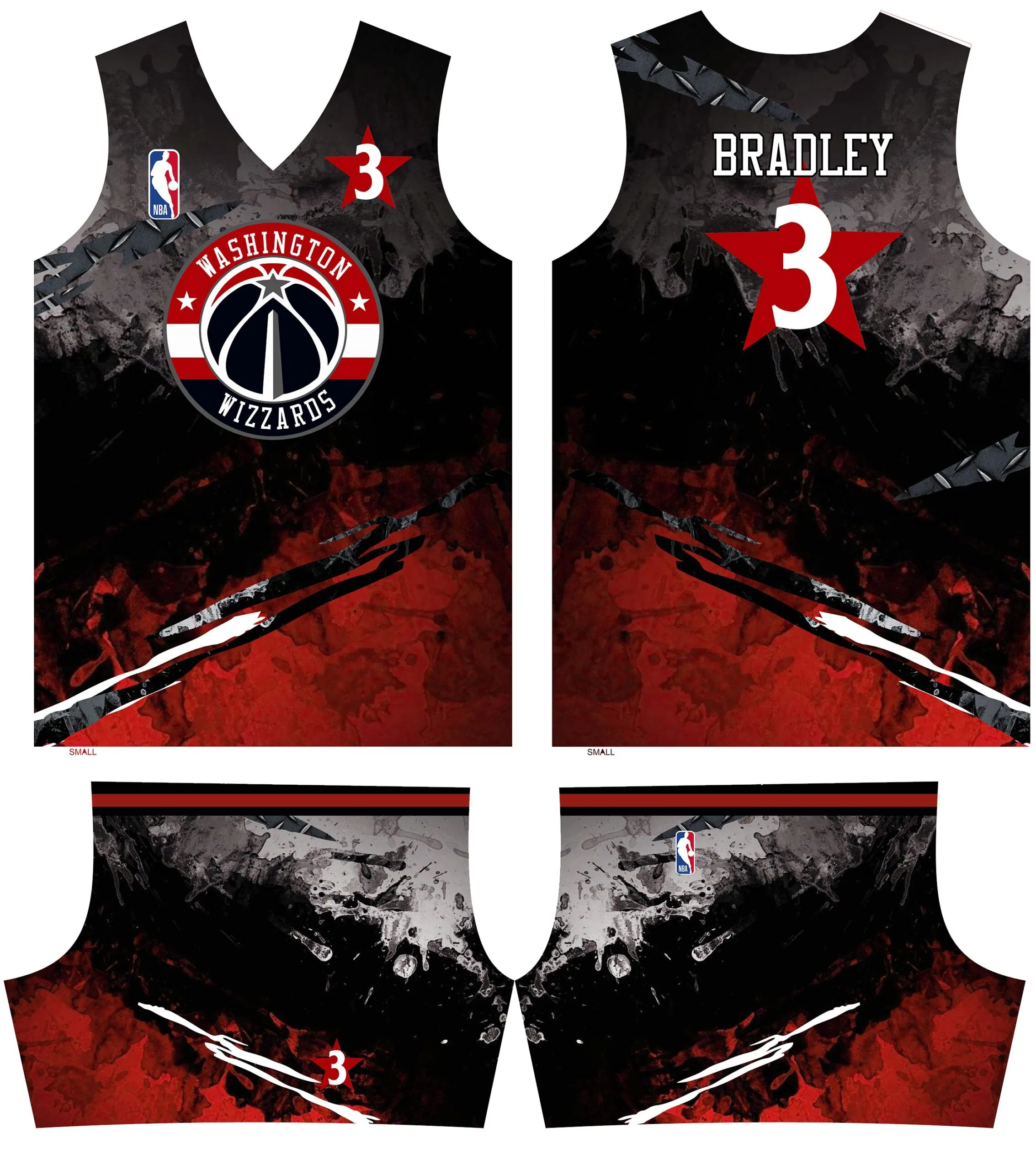 Reversible Basketball Jersey & Shorts Uniform