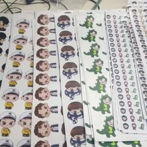 [2 Sheets] A4 Customized / Personalized Sticker / Glossy / Matte / Clear / Laminated / Machine Cut