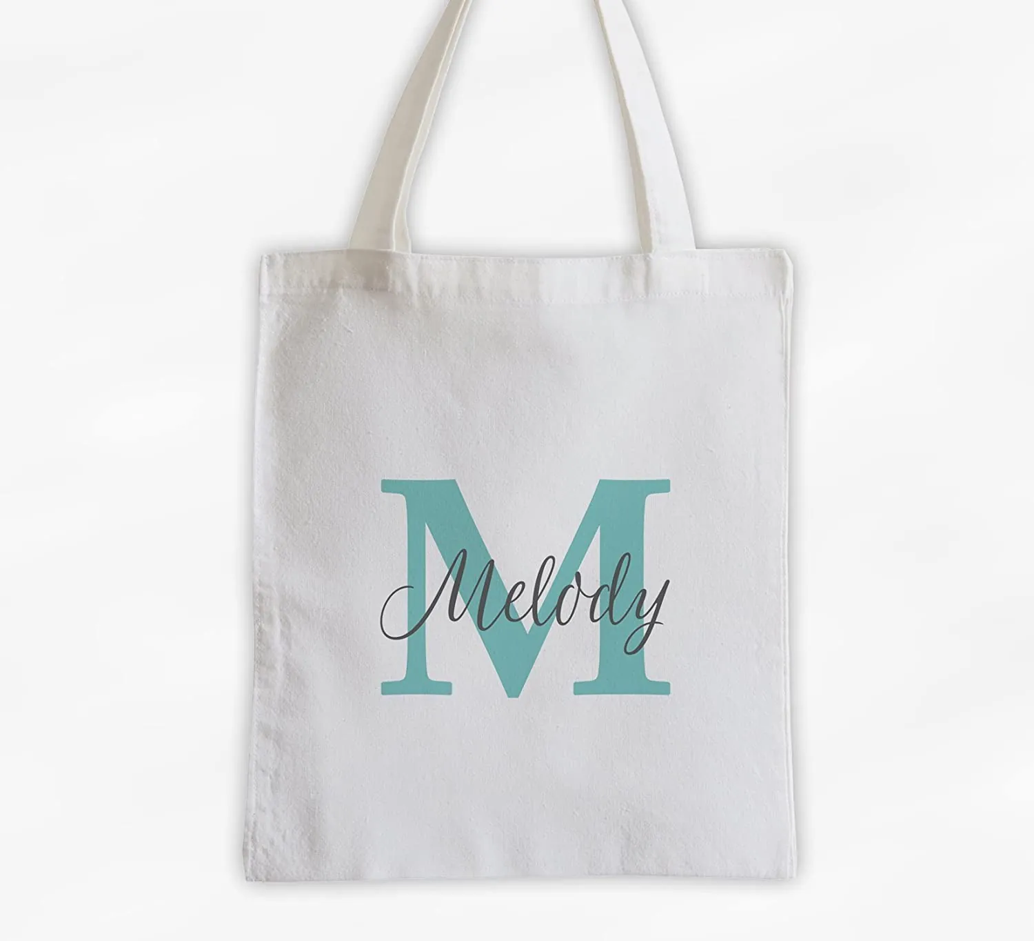 Custom printed tote bag with full-color artwork