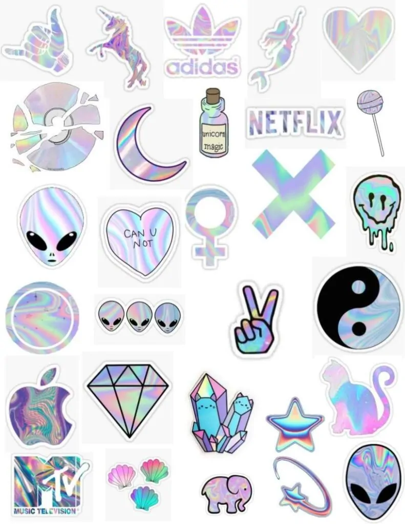 Printable Hologram Vinyl Sticker – Tagum City