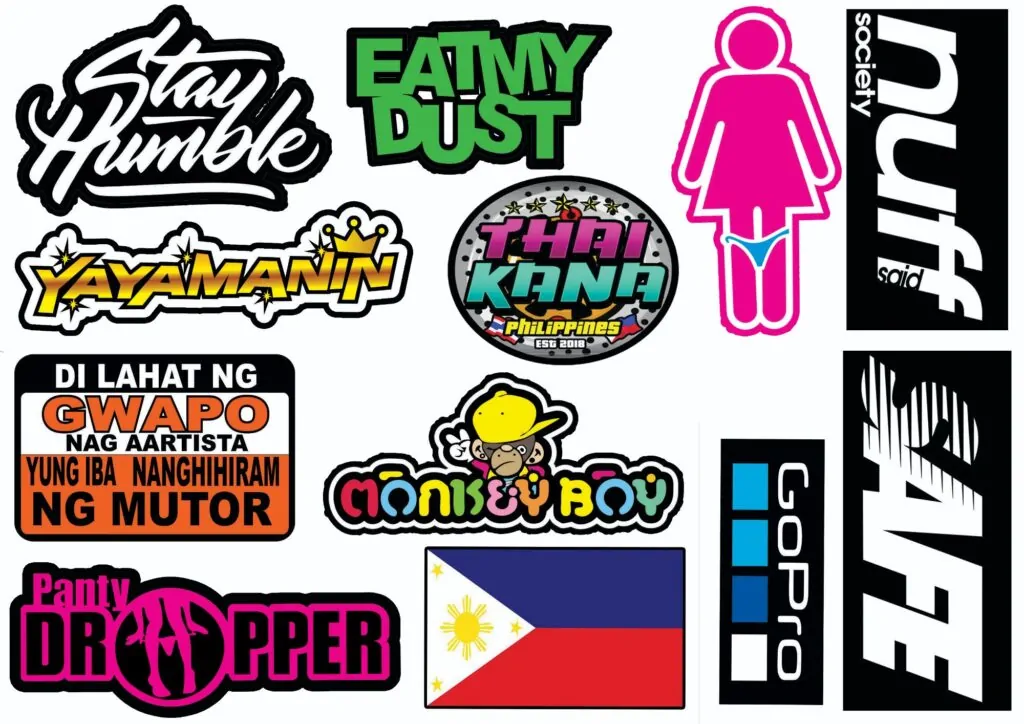Thai Sticker Design
