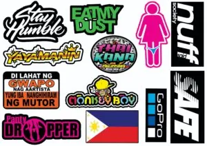 Thai Sticker Design