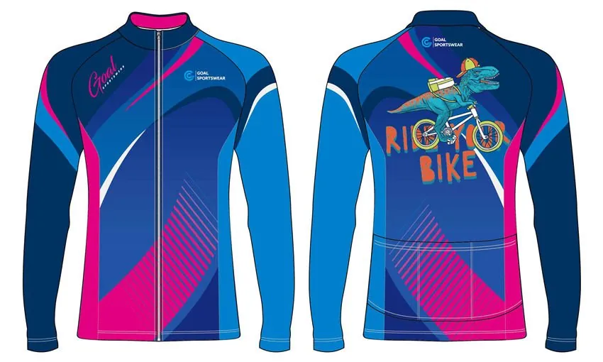 Custom cycling bib shorts with padded chamois